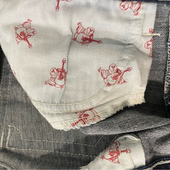 True Religion Joey Low Rise Bootcut Dark Blue Jeans, Women’s Size 32, 32 Inseam - Picture 11 of 14